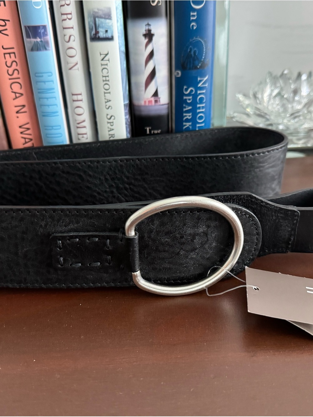 J. Jill Wide Leather Belt - Picture 8 of 8
